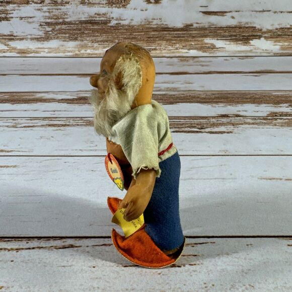 4.5” Vintage Rubber Steiff Gucki The Gnome - Picture 6 of 8